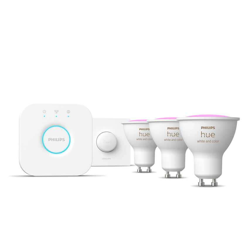 Philips Hue White and Color Ambiance Kit de inicio blanco RGBW 4,2W 400lm (5 uds) 87201
