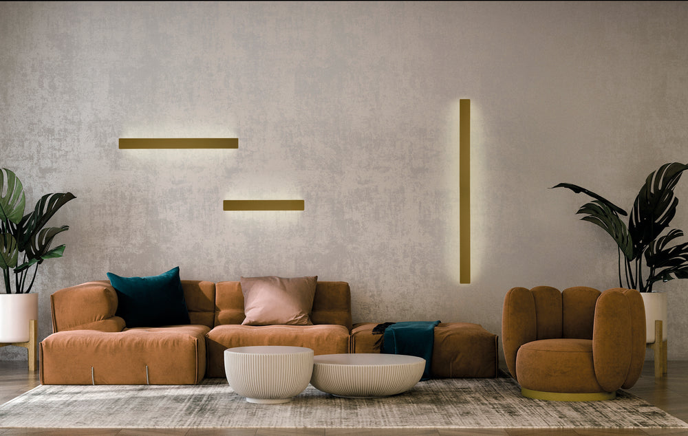 ACB Fosca Wall Lamp technical gold LED Slide Switch A3833270O
