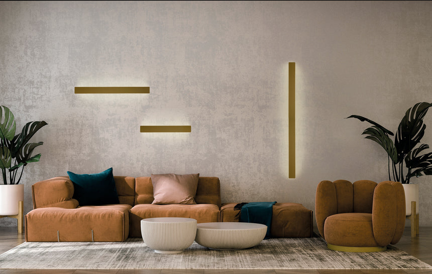 ACB Fosca Wall Lamp technical gold LED Slide Switch A3833270O