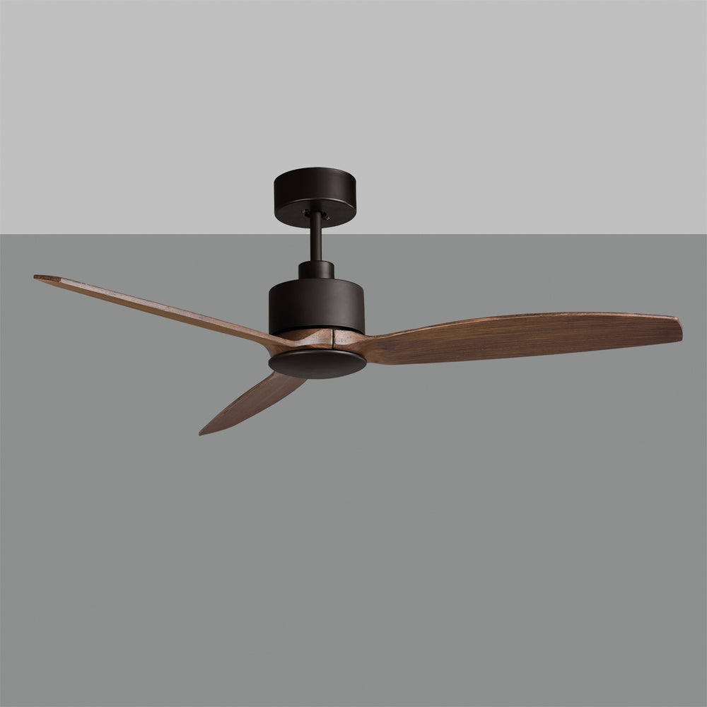 ACB Garbin Ceiling Fan Black/Walnut DC Motor Remote Control V250252XNM