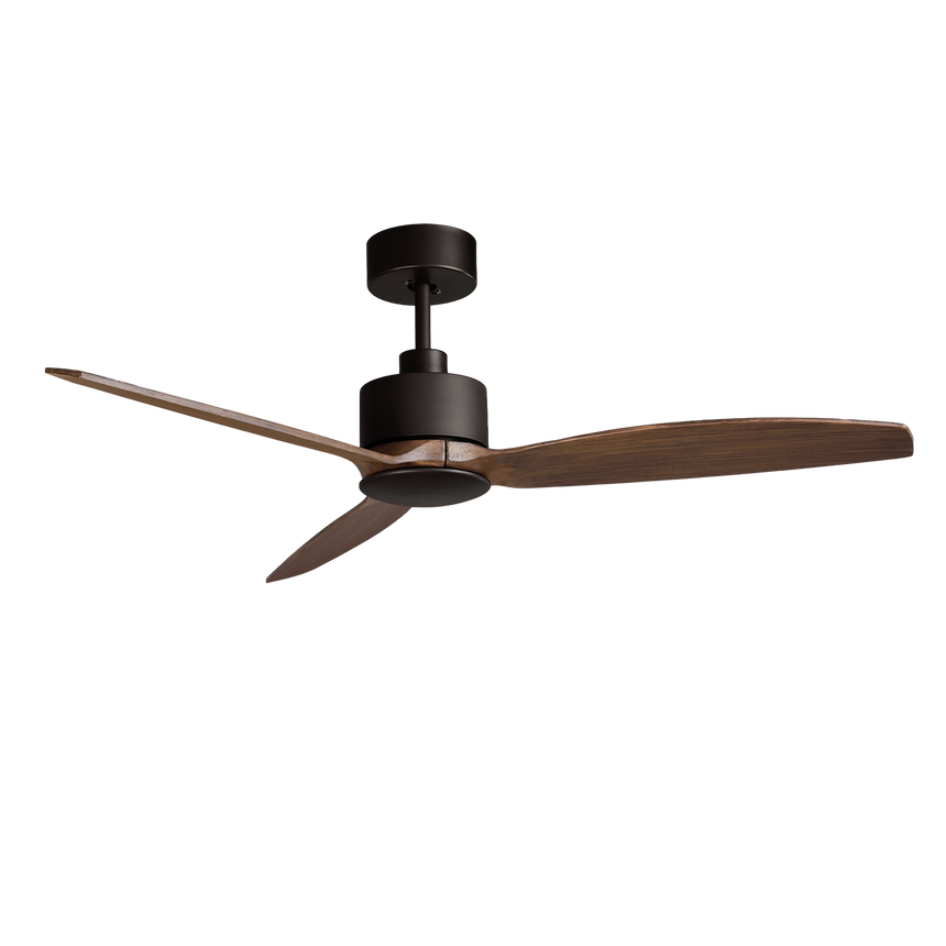 ACB Garbin Ceiling Fan Black/Walnut DC Motor Remote Control V250252XNM