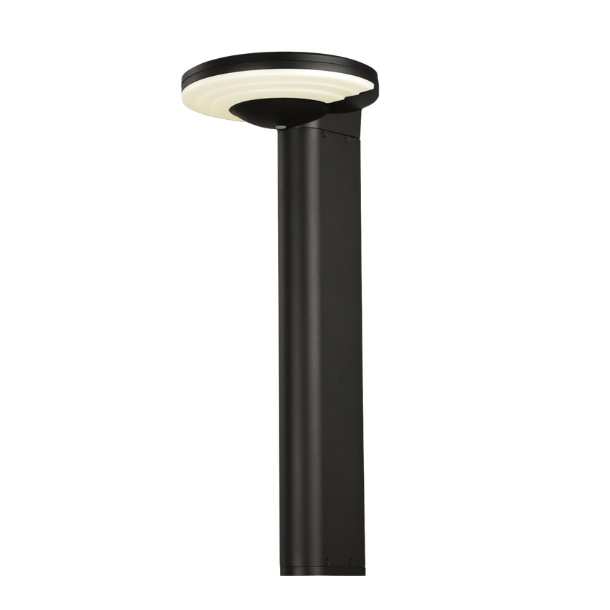 ACB Gloss Baliza 2074/60 LED 5W 3000K IP65 batería solar antracita texturado HS2074000N