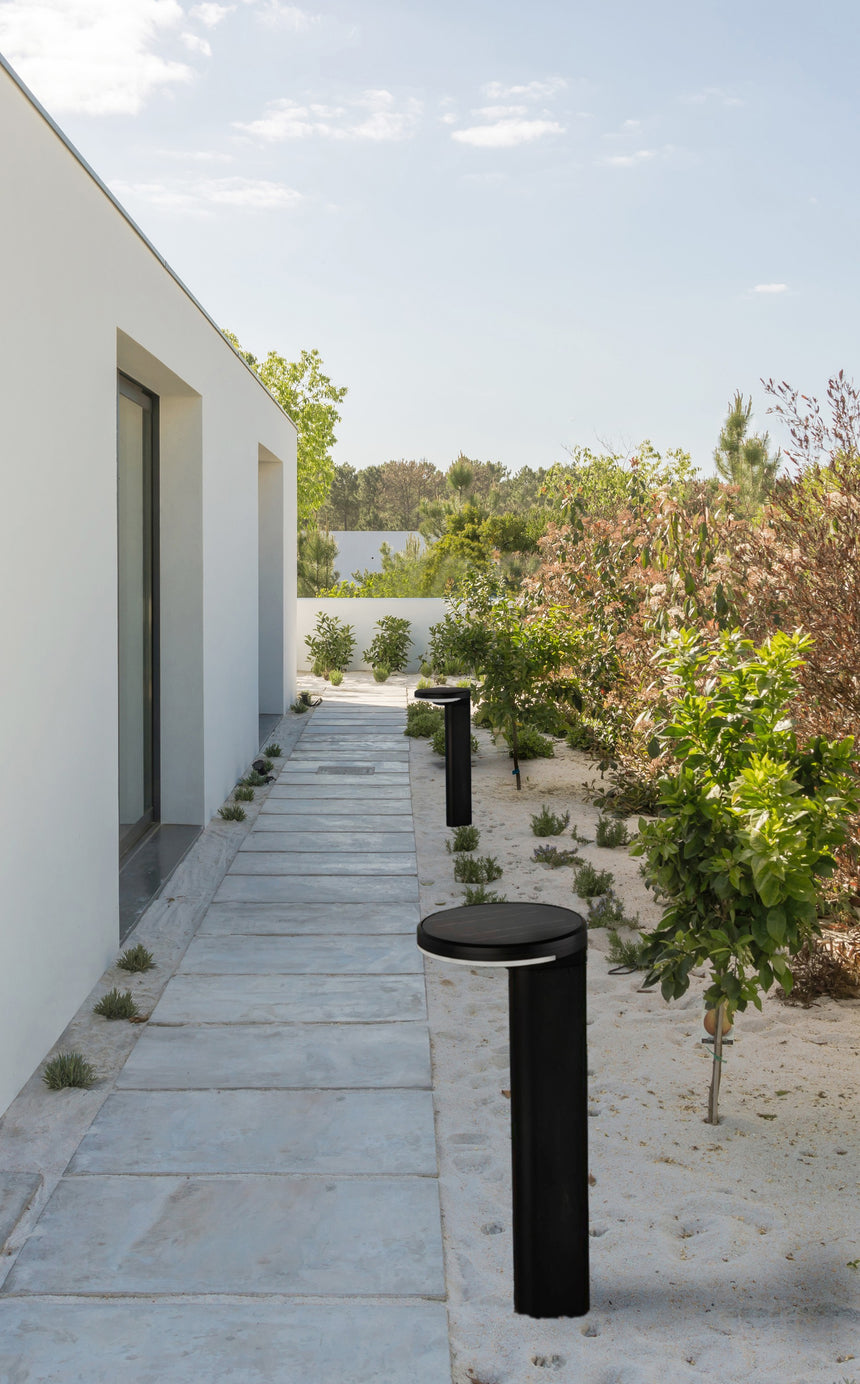 ACB Gloss Baliza 2074/60 LED 5W 3000K IP65 batería solar antracita texturado HS2074000N