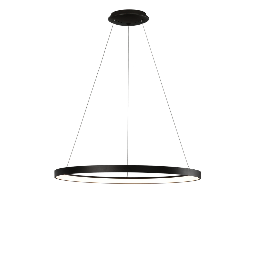 ACB Grace Pendant Ceiling Light Black LED Slide Switch Casambi C3848270NCA