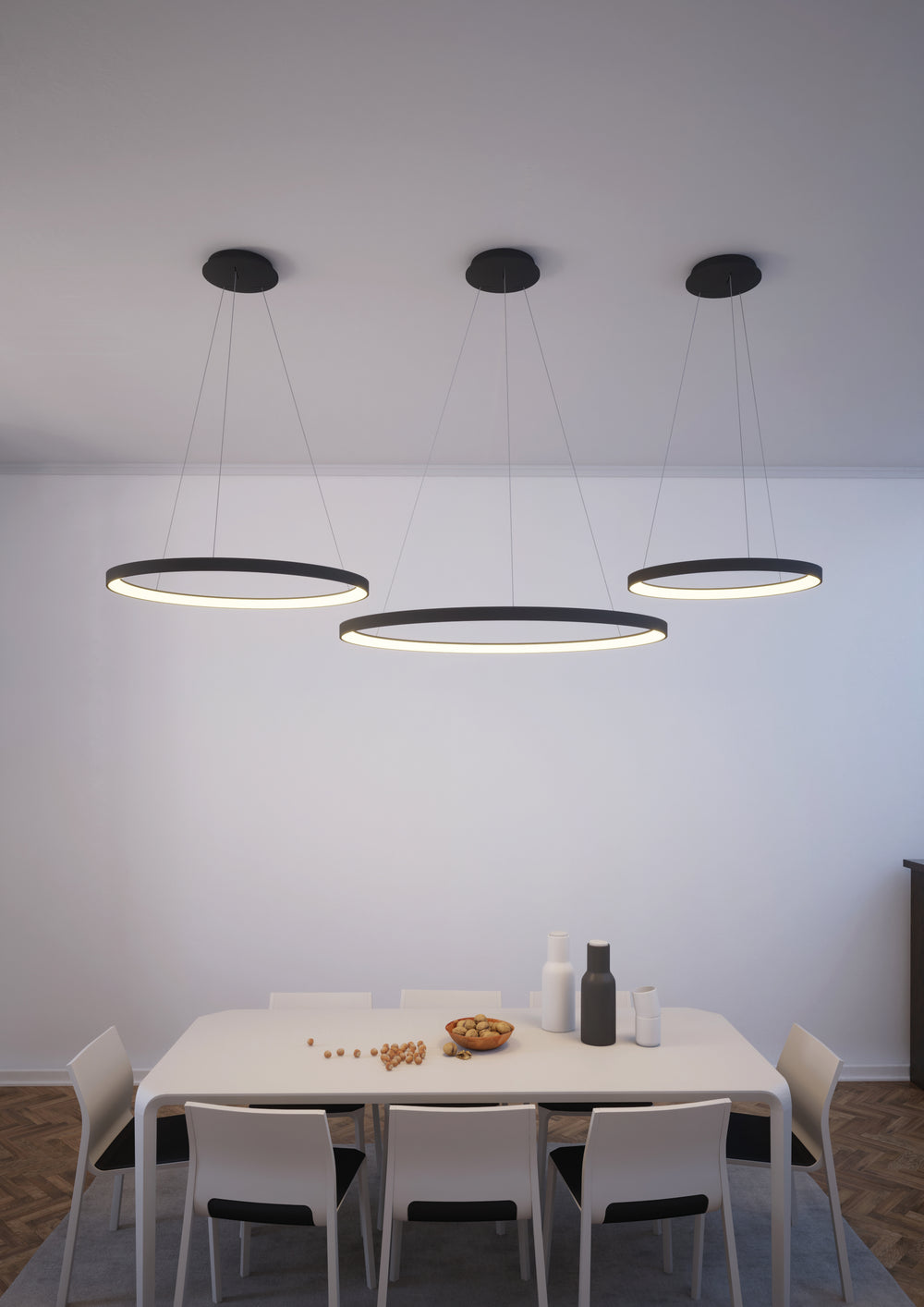 ACB Grace Black LED Pendant Light Casambi C384831NCA