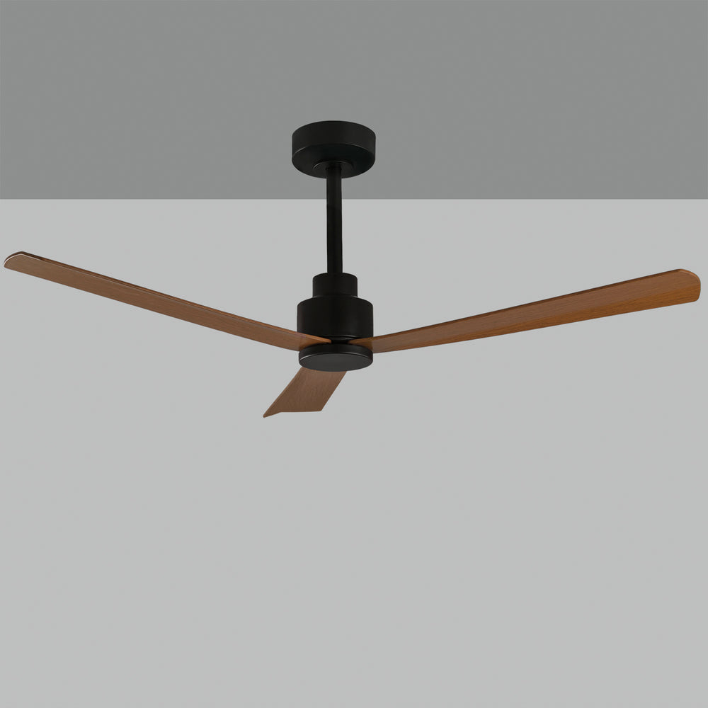 ACB Gregal Ceiling Fan Black/Walnut DC Motor, Remote Control V2520041N