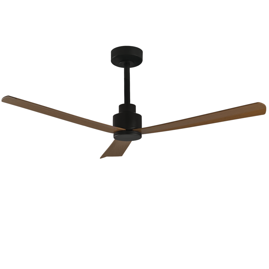 ACB Gregal Ceiling Fan Black/Walnut DC Motor, Remote Control V2520041N