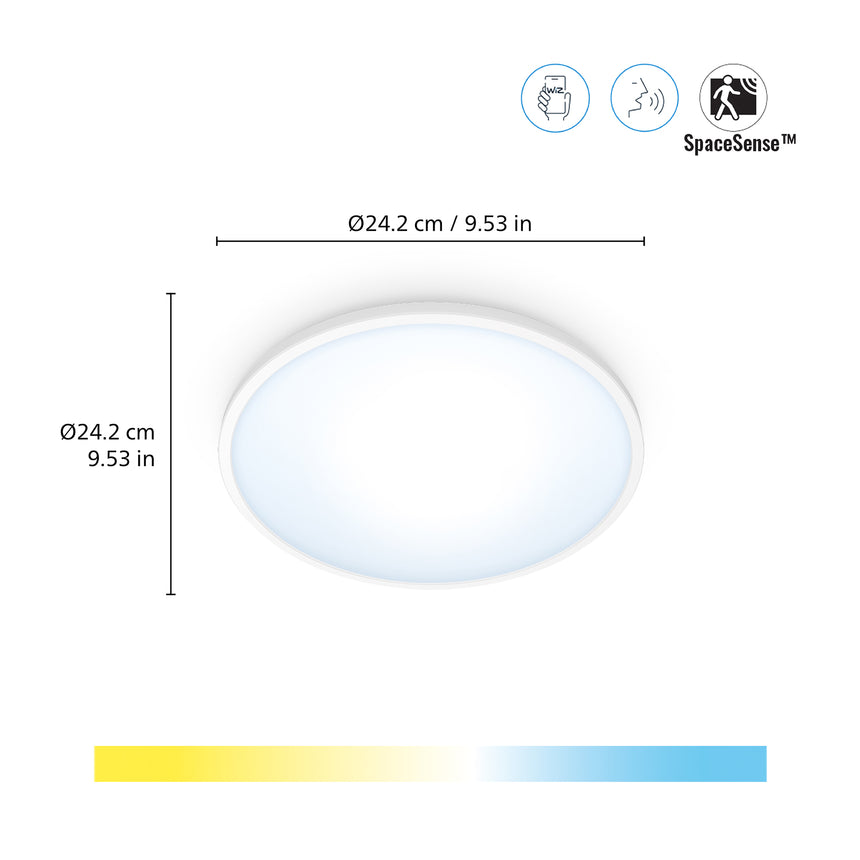 WiZ Plafón SuperSlim 14W 1300lm 33797800 - vista alternativa | Philips