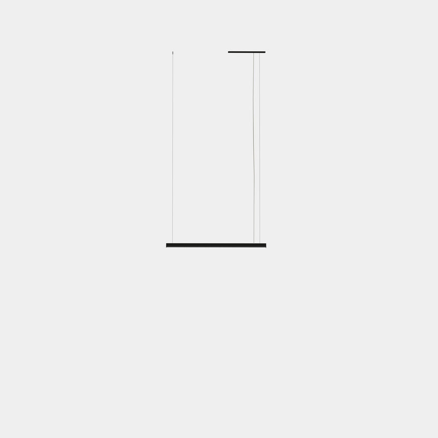 Lámpara de techo colgante LedsC4 Geometric Lineal Recessed 2m LED softdiffuser LS5W-00V9AZRU05