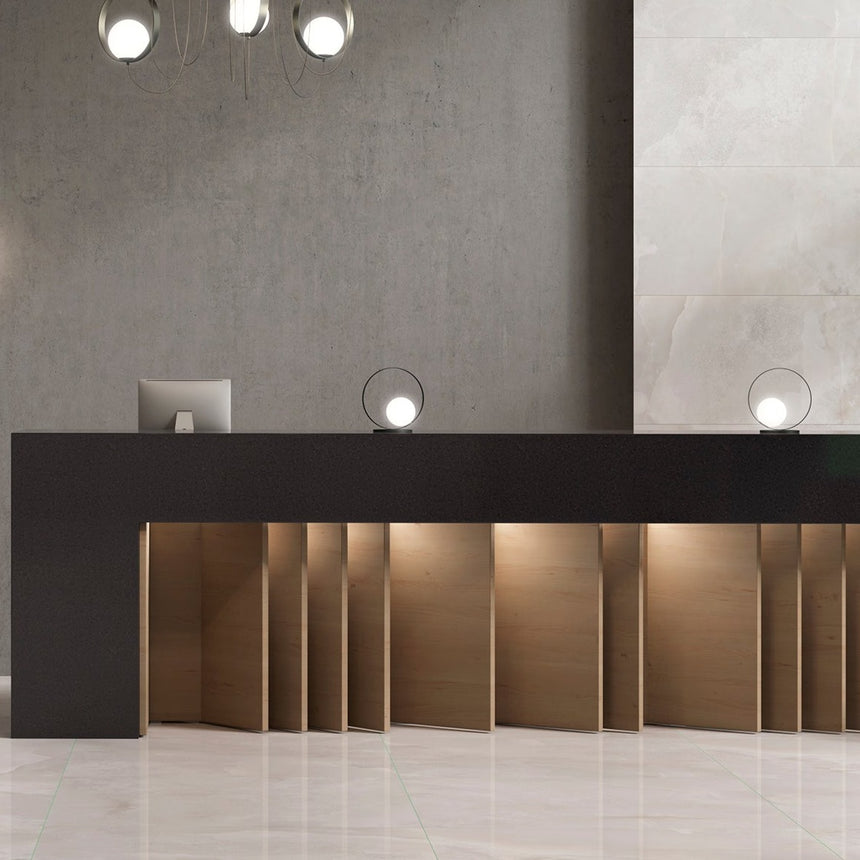 ACB Halo Sobremesa LED Negro Opal 5W 2700K-3000K Slide Switch S3815170N