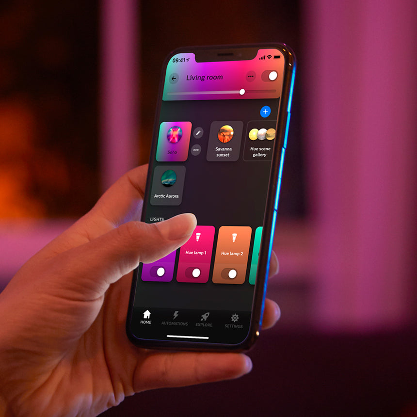 Philips Hue White and Color Ambiance Plafón devote blanco RGBW 23W 2900lm 8721103104717