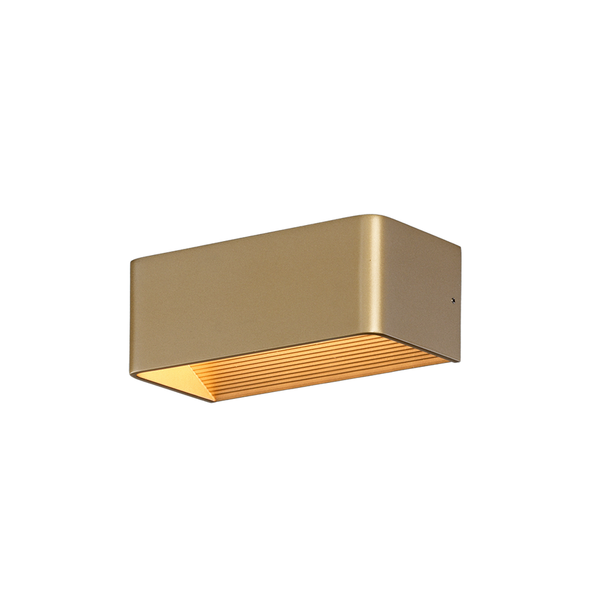 ACB Icon Wall Lamp 16/3089-20 Technical Gold, LED 10.5W 1100lm, CRI90 I, integrated LED, Kelvin 2700K-3000K Slide Switch A3089270OT