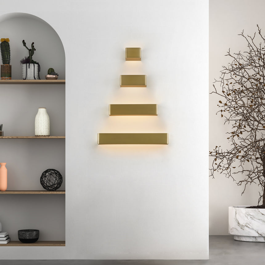 ACB Icon Aplique oro tecnico LED 21W 2700K-3000K Slide Switch A3089370OT