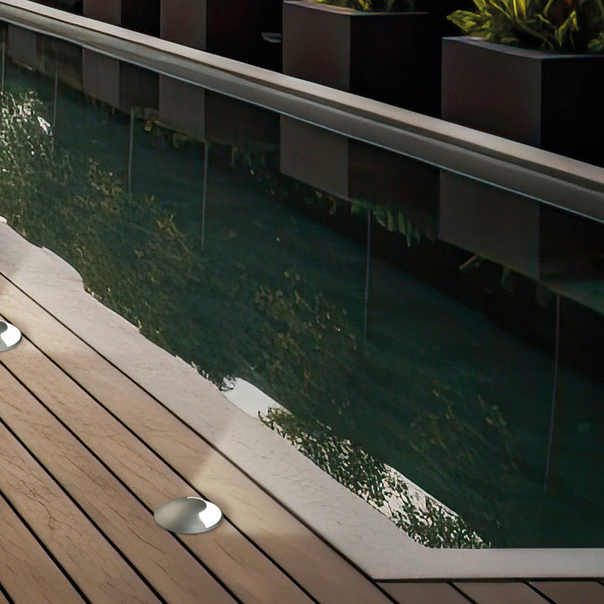 ACB Indus Recessed 2065/9 Aluminum ADC12, LED GU10 8W, IP67 E2065080IN