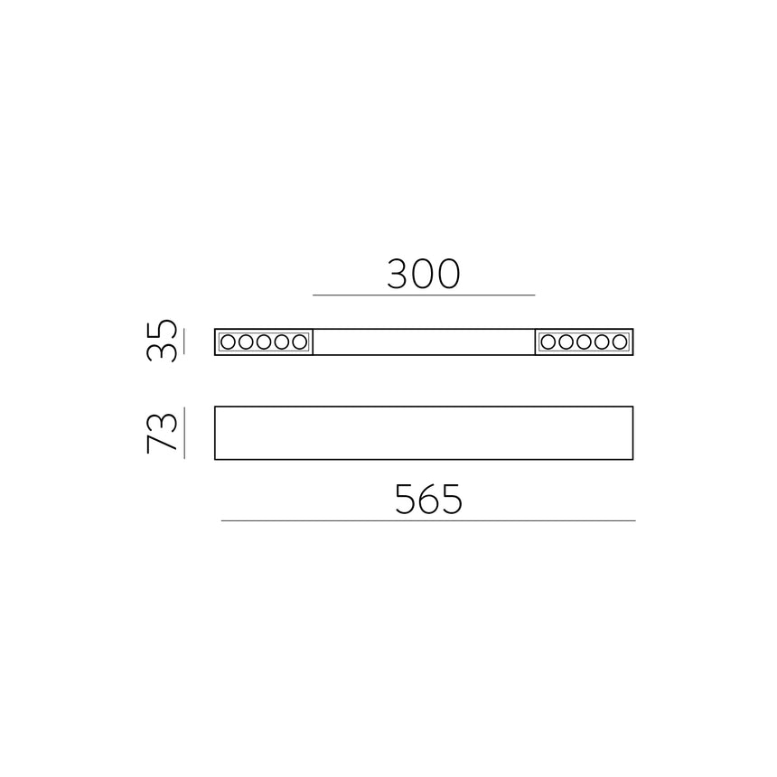 Lámpara ACB Invisible negro texturado C3980100N - imagen 3