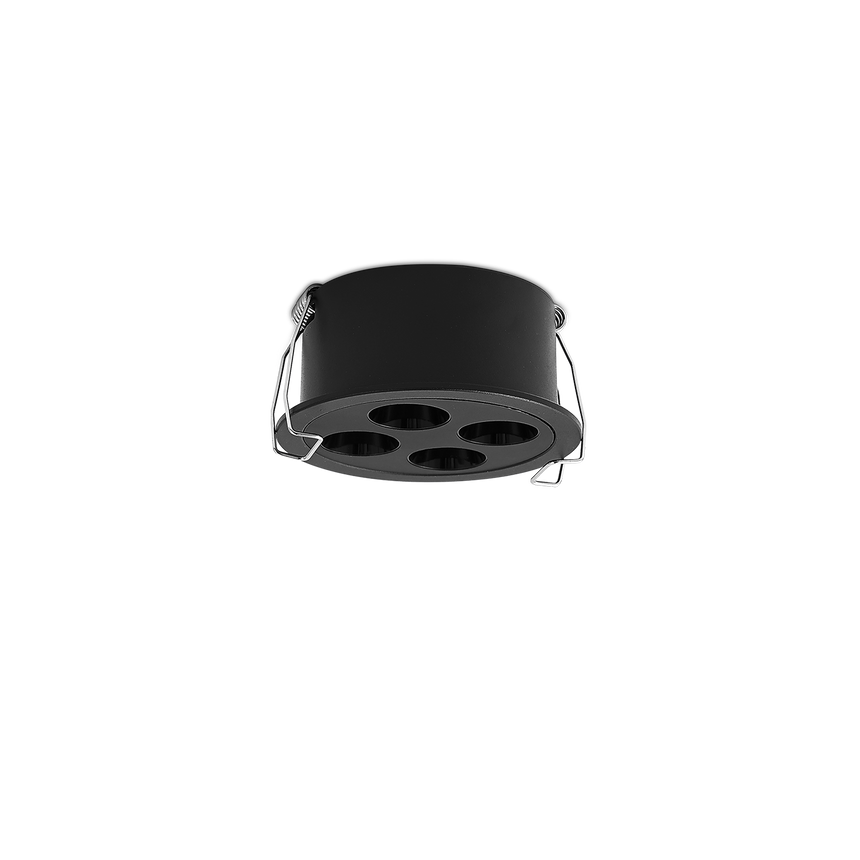 ACB Invisible Empotrable LED Circular Negro 9W 3000K E3980201N
