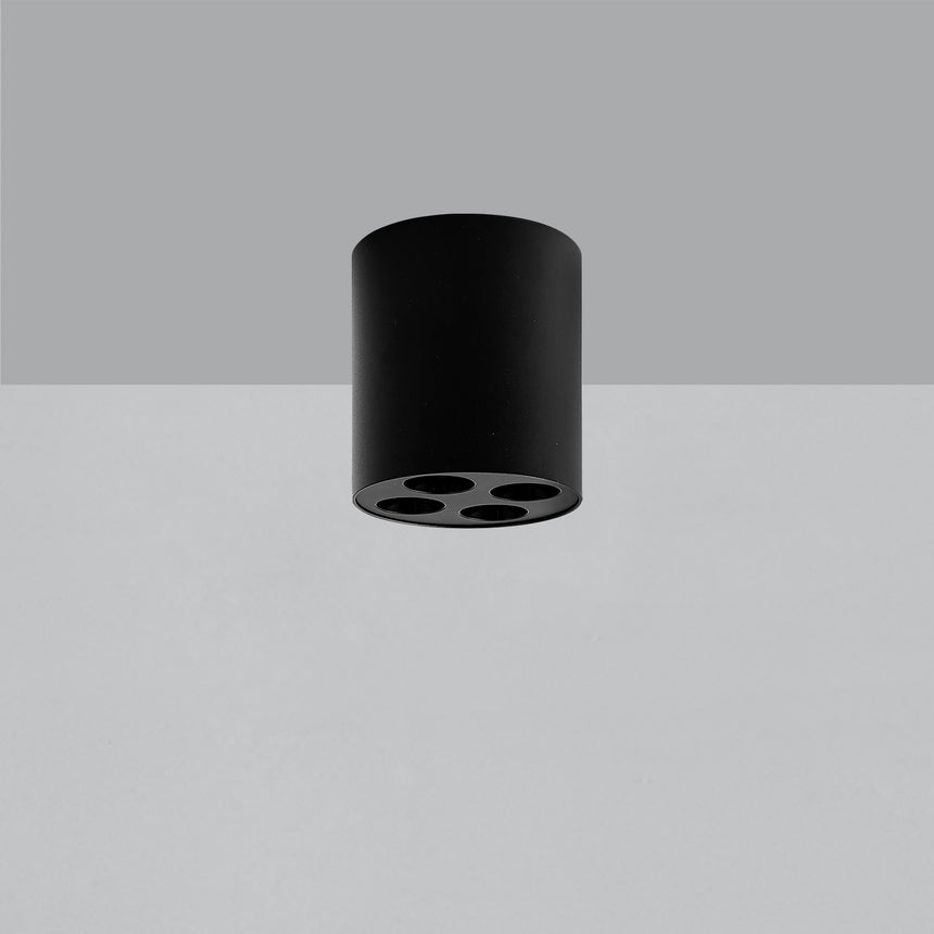 ACB Invisible Plafón LED Circular Negro 9W 3000K P3980201N