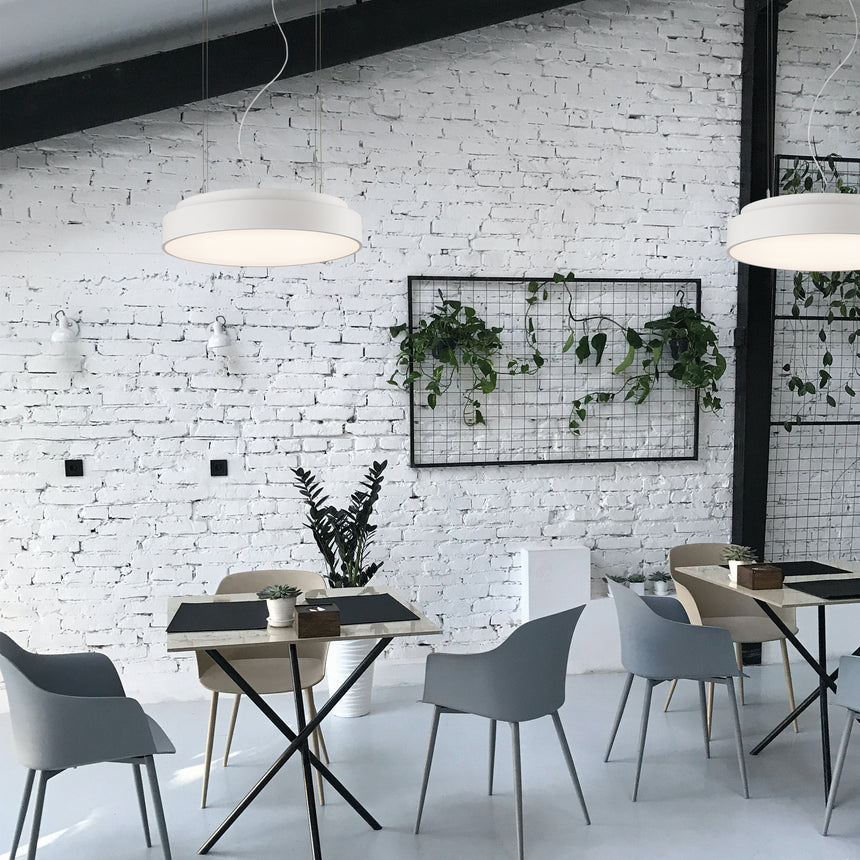 ACB Isia Air Cleaner Lámpara techo colgante blanco T5 UV-C 2x LED mando a distancia Slide Switch C3927270B