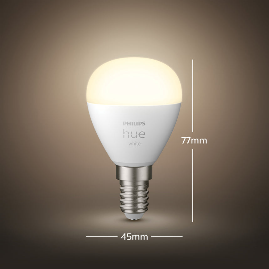 Philips Hue White Bombilla esférica White E14 6W 871951435669600 470lm - imagen 5