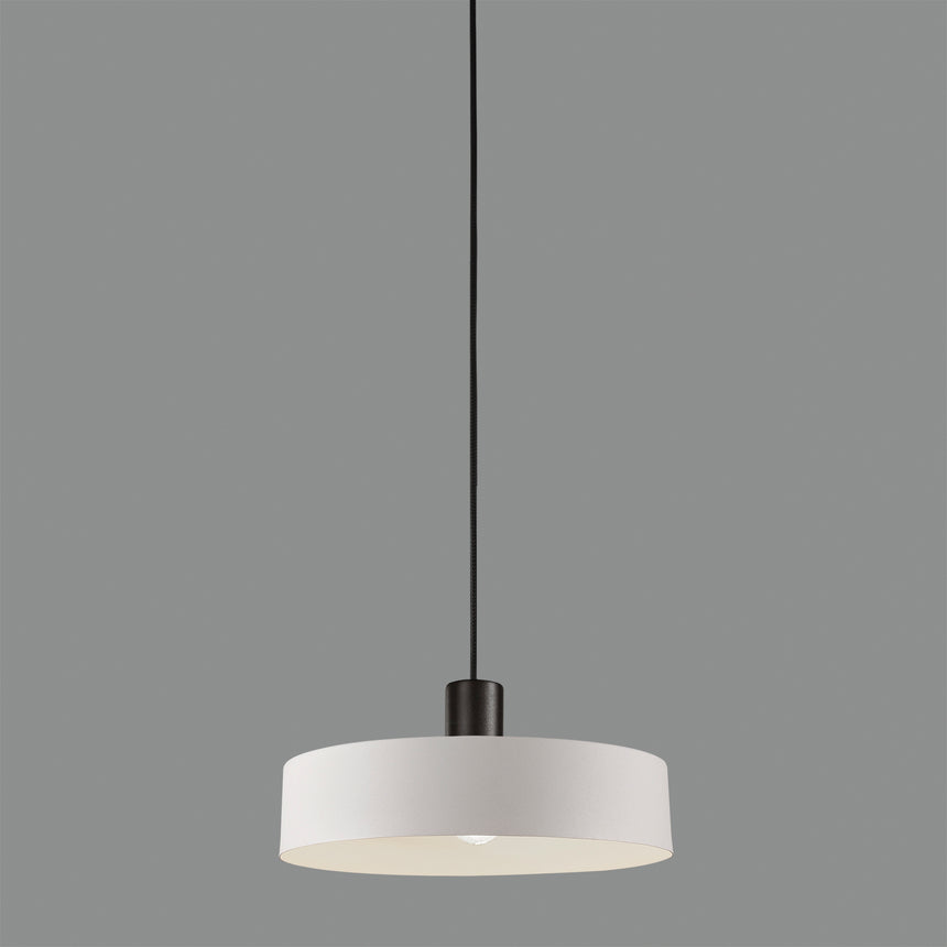 ACB Jarvis Lámpara de techo colgante LED Blanco Negro E27 15W C3708082B