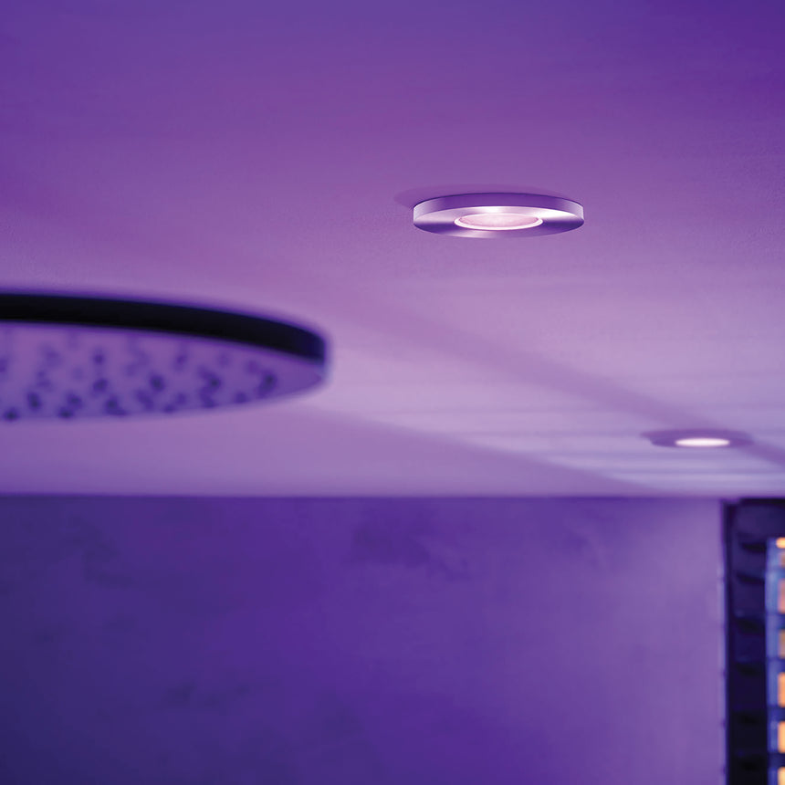 Philips Hue White and Color Ambiance Foco Xamento cromo RGBW 4,2W IP44 (3 uds) 87201