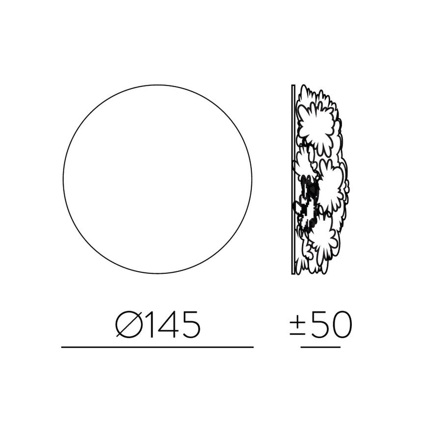 ACB Chamaleon musgo naranja sin iluminación K0003140NA