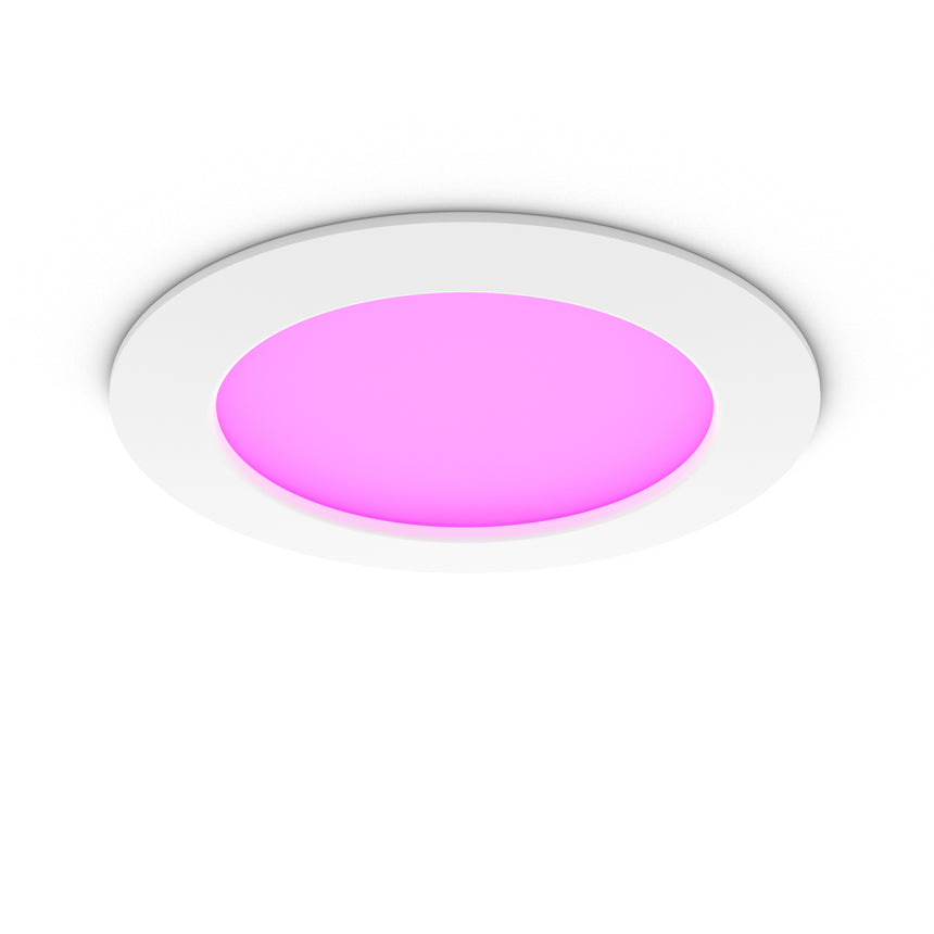 Philips Hue White and Color Ambiance Empotrable slim recessed light blanco RGBW 12W IP44 8720169264212 - vista alternativa