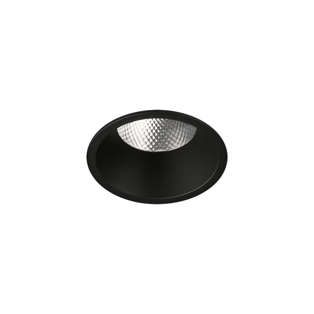 ACB Kidal Recessed 3771/10 Textured Black, 13W 4000K 1370lm COB LED, CRI90 I IP44/IP20, Integrated LED E377111N