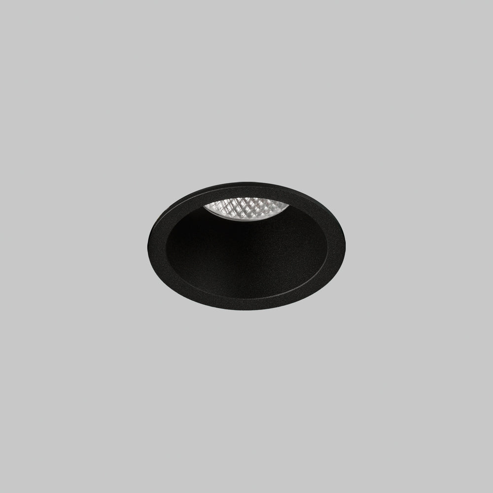 ACB Kidal Recessed Light 3771/8 Textured Black, 7W 4000K 730lm COB LED, CRI90 I IP44/IP20, Integrated LED E377101N
