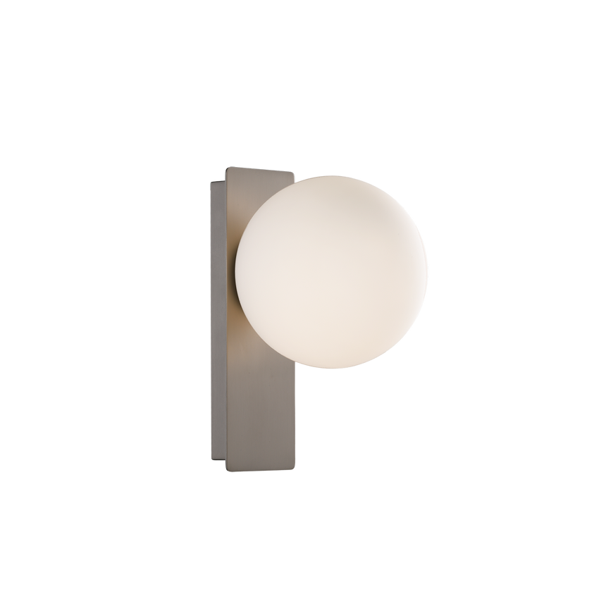 ACB Kin Aplique LED niquel mate/opal 8W 2700K A8169191NM