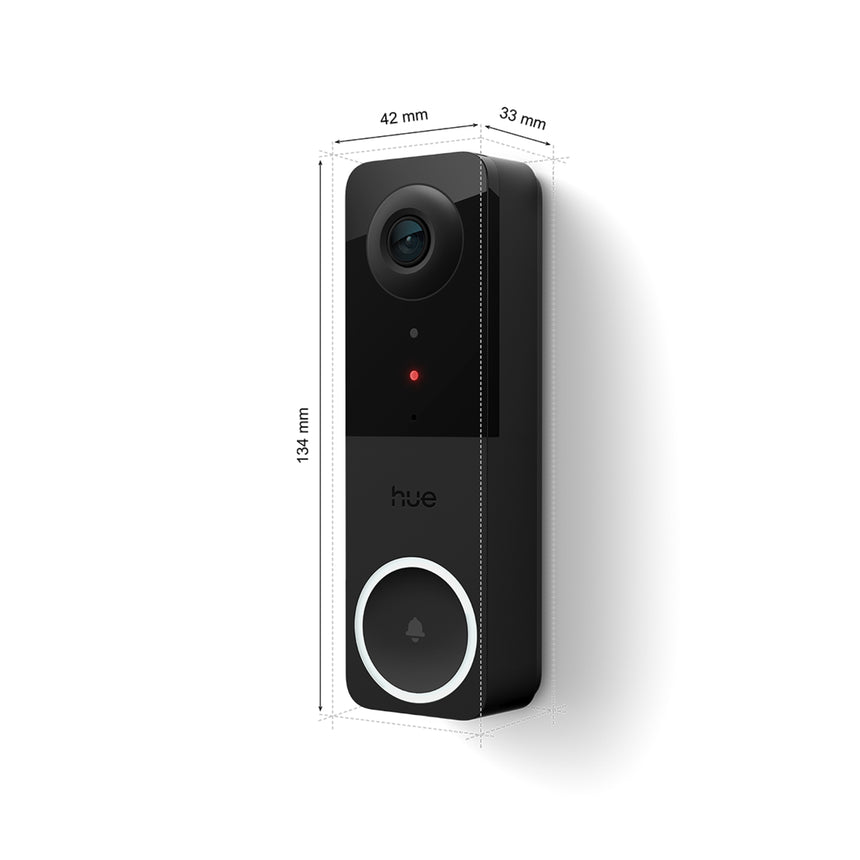 Philips Hue Security Cámara inteligente Secure hue negro IP54 87201