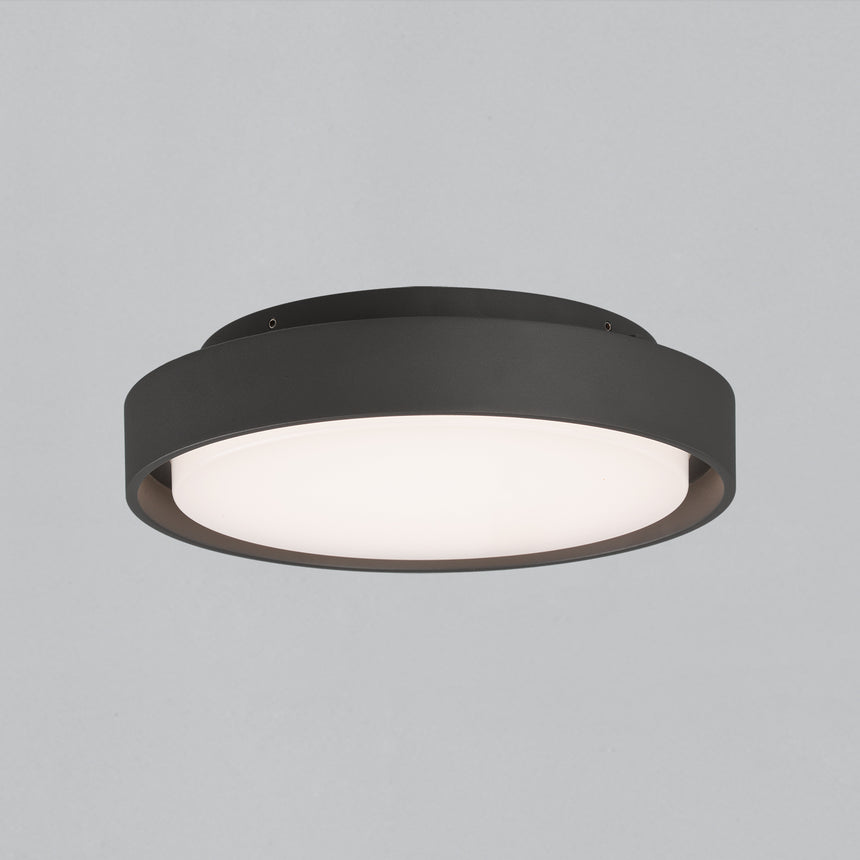ACB Kuma Ceiling Light 2082/25 Textured Anthracite, 14W 3000K 1060lm LED, CRI90 IP65, Integrated LED P2082100GR