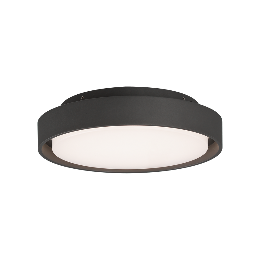 ACB Kuma Ceiling Light 2082/25 Textured Anthracite, 14W 3000K 1060lm LED, CRI90 IP65, Integrated LED P2082100GR