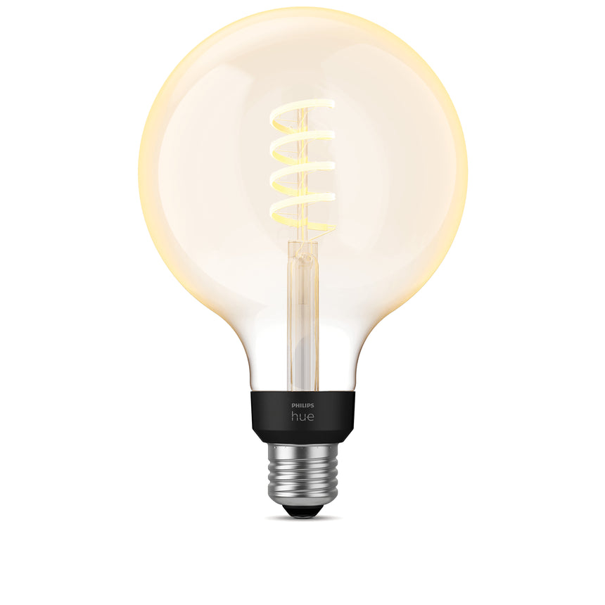 Philips Hue Bombilla globo filament White Ambiance E27 7W 871951430154200 550lm - vista alternativa