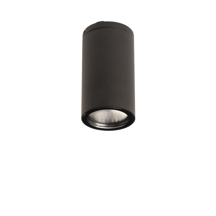 Plafón de exterior LedsC4 Eko GU10 negro IP66 15-E064-60-37