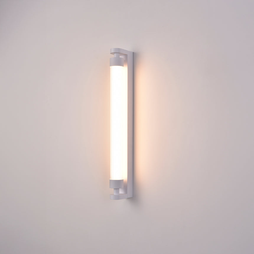 Lámpara de pared aplique ACB Lineo blanco texturado IP44 regulable A4008070BDT