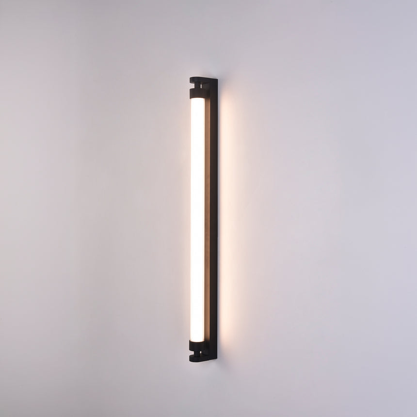 Lámpara de pared aplique ACB Lineo negro texturado IP44 A4008170N