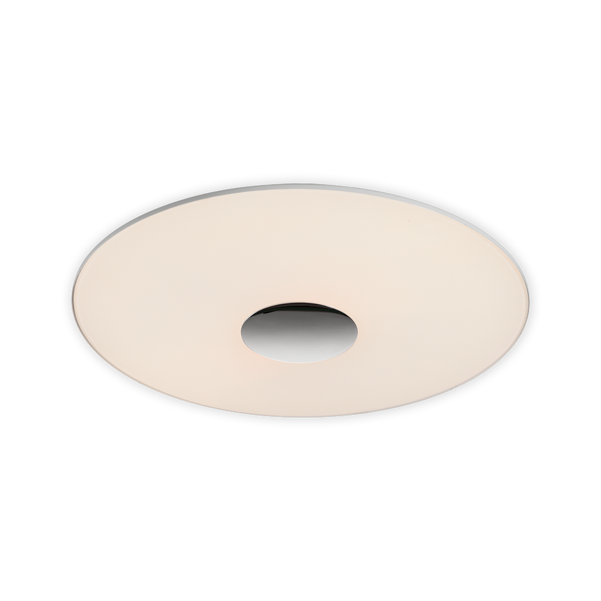 ACB Live Plafón baño opal/cromo LED 28W IP44 2700K-3000K Slide Switch P3631070OPL