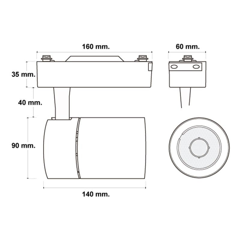 LEDME LM3163 - lateral