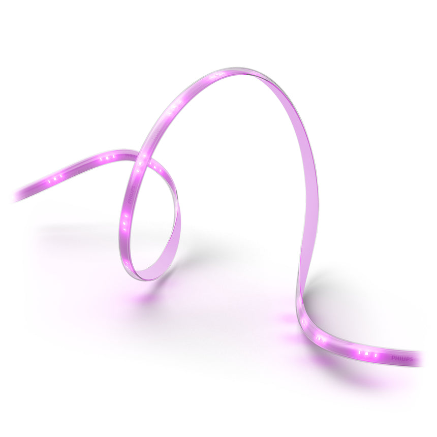 Philips Hue White and Color Ambiance Tira LED Essential lightstrip blanco RGBW 20W 8720169326637