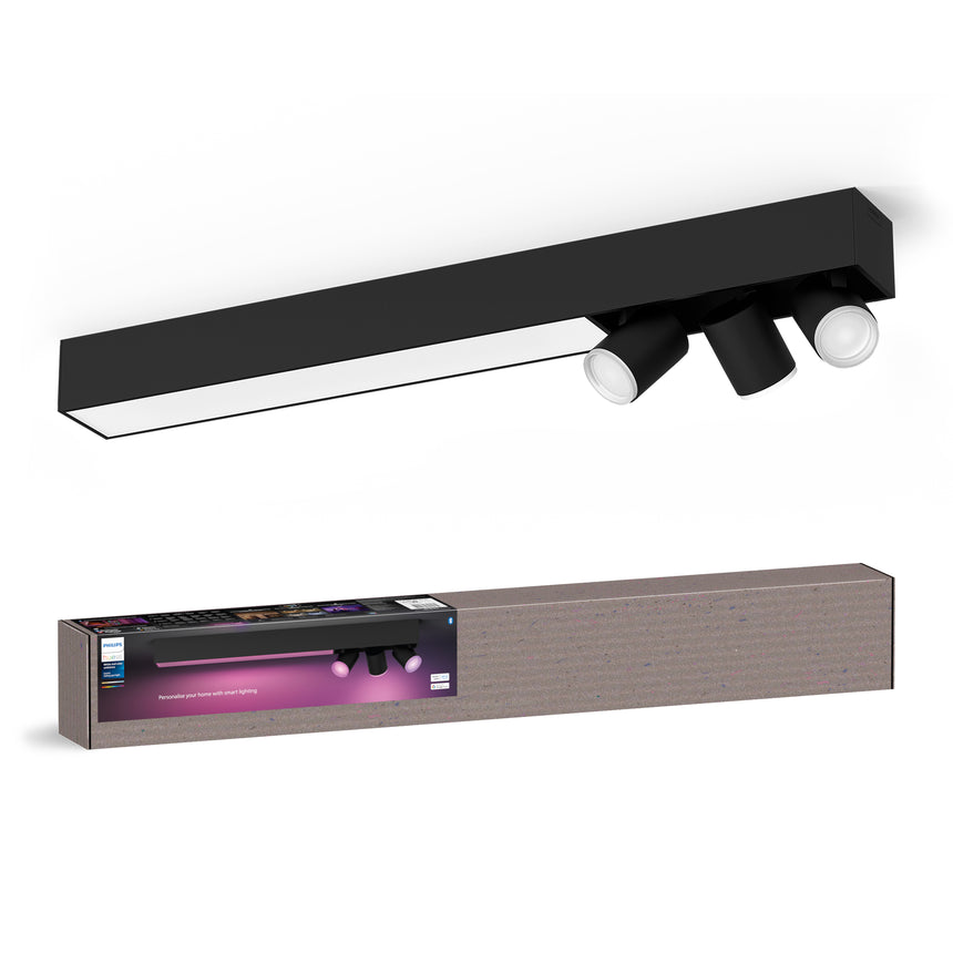 Philips Hue White and Color Ambiance Foco Centris negro RGBW 36W 3700lm 8720169318434 - imagen 10