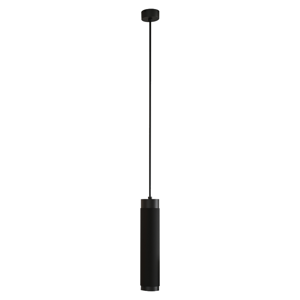 ACB Lux Pendant Ceiling Lamp 3989 Textured Black/Black, 13W 3000K 1240lm COB LED, CRI90, Integrated LED C3989000NN