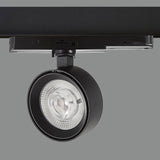 ACB Mako Track light 3843/9 Negro Texturado, LED COB 20W 3000K 1875lm, CRI90 CL.II, LED integrado, Orientable T384310N