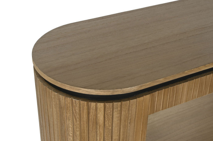 Recibidor consola de madera paulownia 120cm 208699