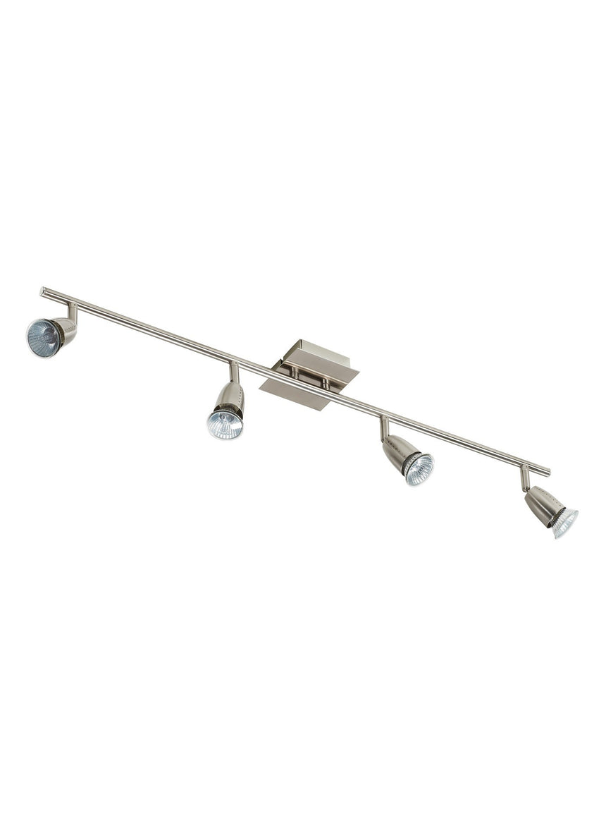 Foco MDC Ecco cromo gris orientable 554173501 para baño y dormitorio