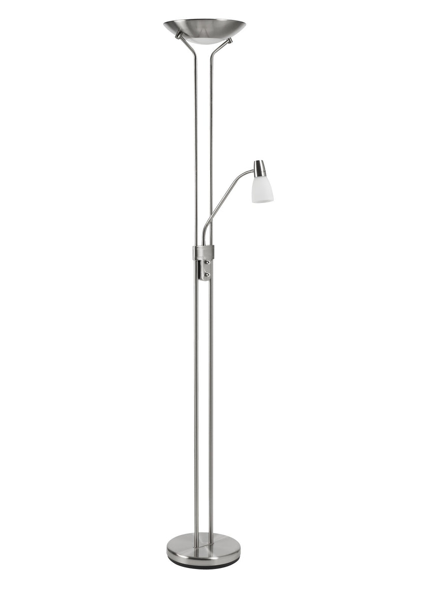 Lámpara de pie de salón MDC Doris 2 luces cromo 567723526