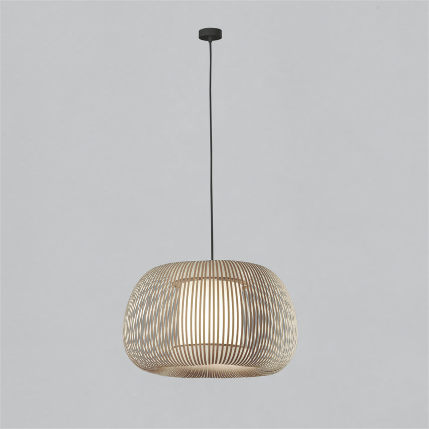 ACB Mirta Lámpara de techo colgante Piedra Negro E27 15W C3055182PIN