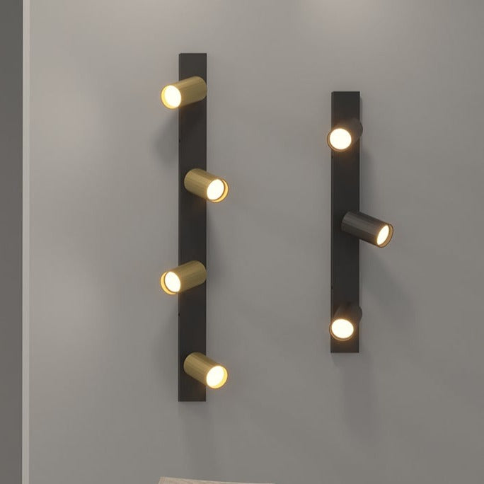 ACB Modrian Ceiling Light 3951/R4 Technical Gold/Black, LED GU10 4x8W, Adjustable P3951480O