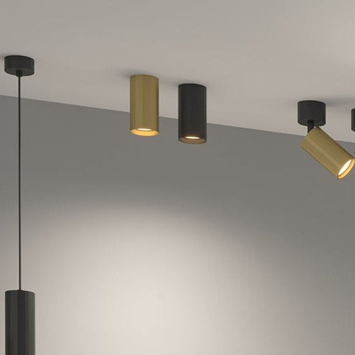 ACB Modrian Plafón LED GU10 8W oro tecnico P3951080O