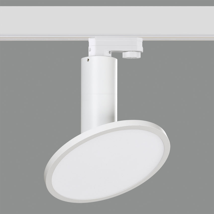 ACB Morgan Foco Carril LED 18W 3000K blanco texturado T384610B